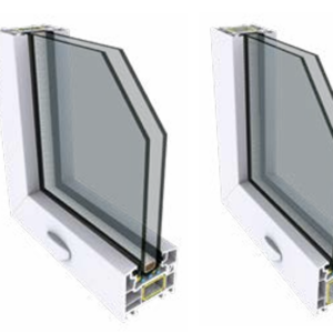 ventana de PVC línea efficient
